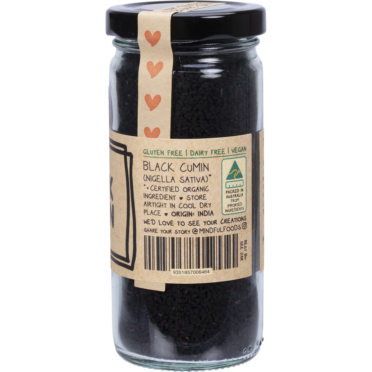 Mindful Foods Black Cumin Organic 140g