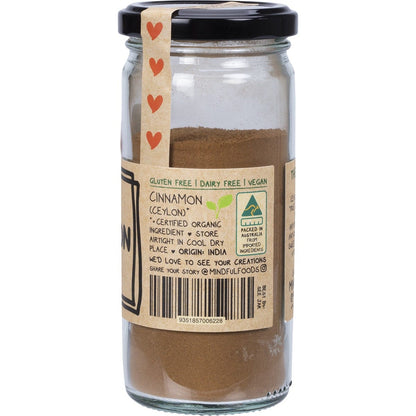 Mindful Foods Cinnamon Organic 80g