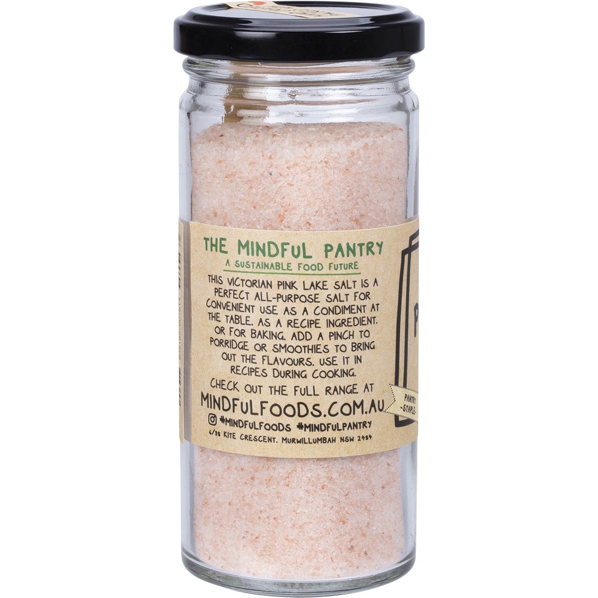 Mindful Foods Pink Lake Salt Australian 250g