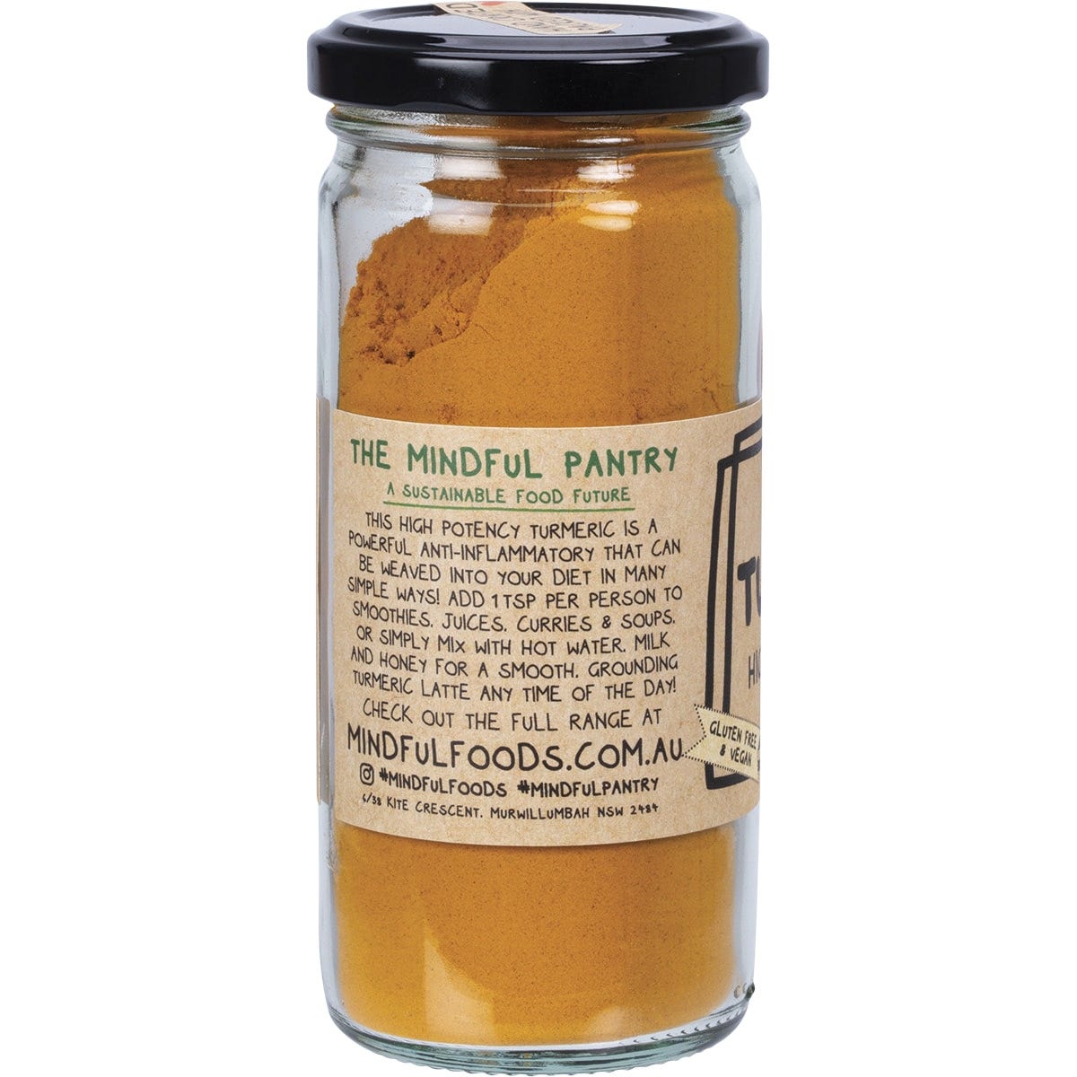 Mindful Foods Turmeric Organic 120g