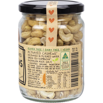 Mindful Foods Cashews Organic & Activated 250g