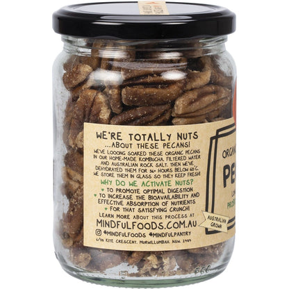 Mindful Foods Pecans Organic & Activated 200g