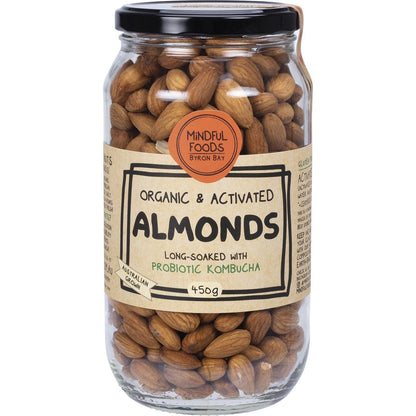 Mindful Foods Almonds Organic & Activated 450g