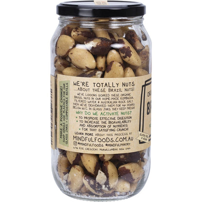 Mindful Foods Brazil Nuts Organic & Activated 600g