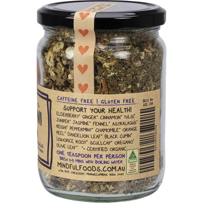 Mindful Foods Immuni-Tea Organic Herbal Tea 110g