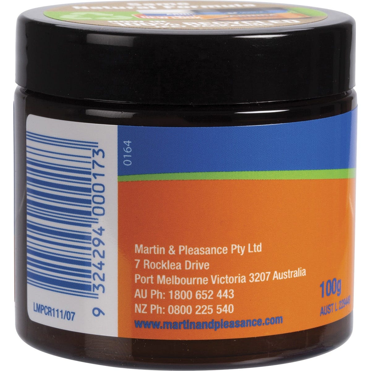 Martin & Pleasance Arnica Herbal Cream Jar 100g