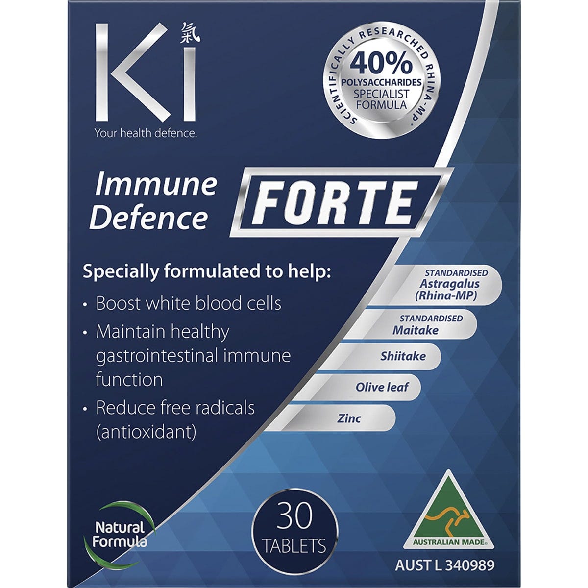 Martin & Pleasance Ki Immune Defence Forte 30 Tabs