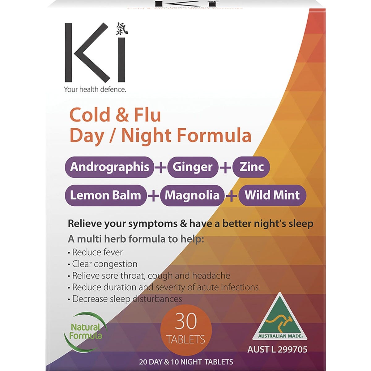 Martin & Pleasance Ki Cold & Flu Day Night 30 Tabs