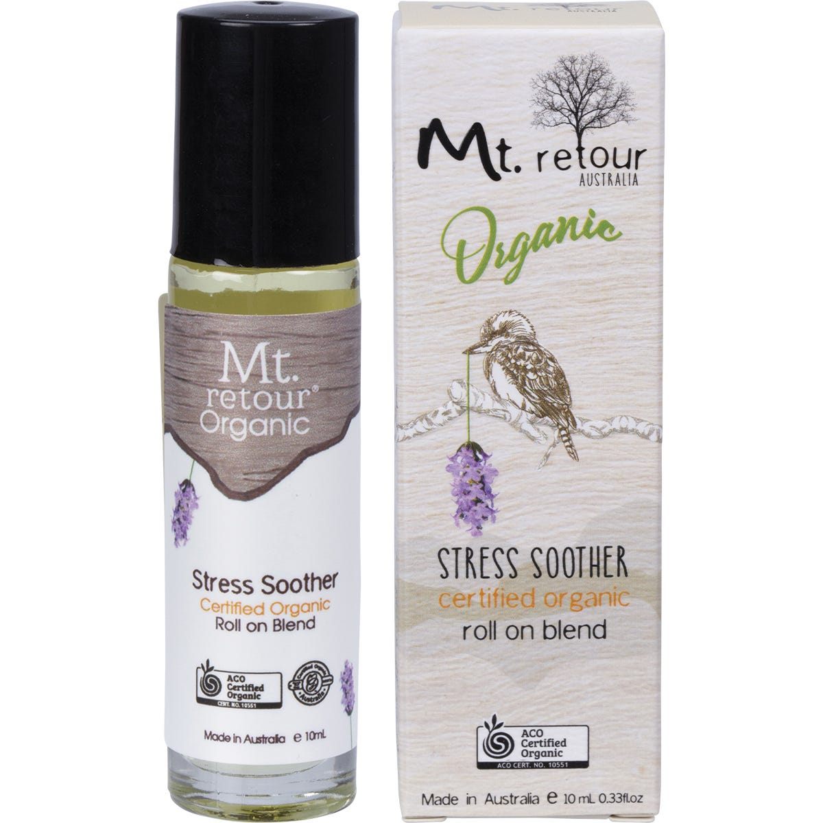 Mt Retour Essential Oil 100% Stress Soother Blend Roll-on 10ml