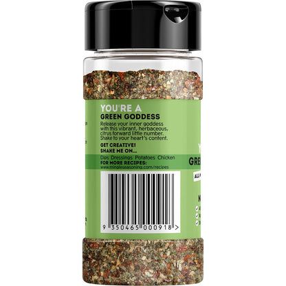 Mingle Natural Seasoning Blend Green Goddess 10x40g