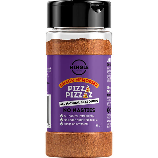 Mingle Natural Seasoning Blend Pizza Pizzaz 10x35g