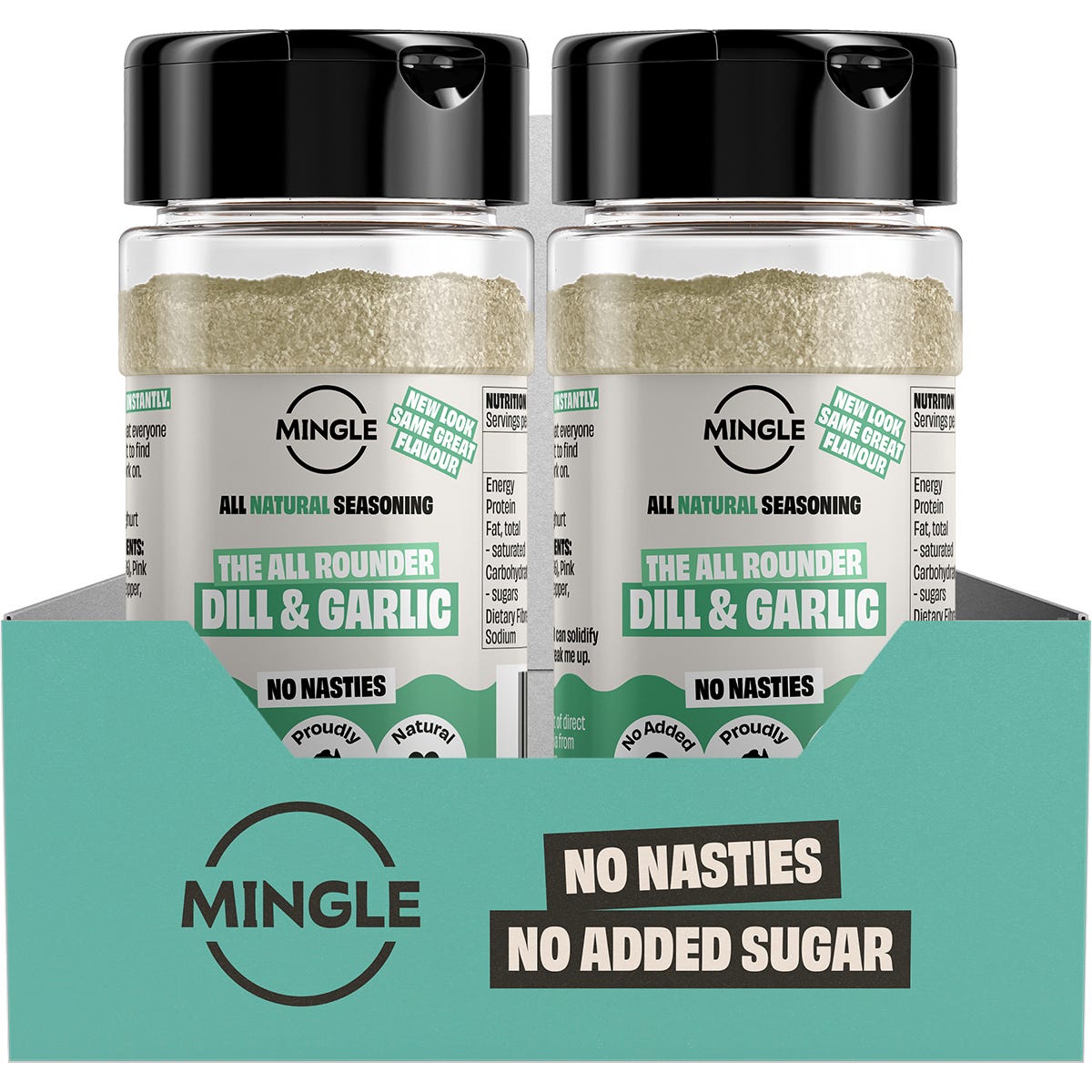 Mingle Natural Seasoning Blend Dill & Garlic 10x50g