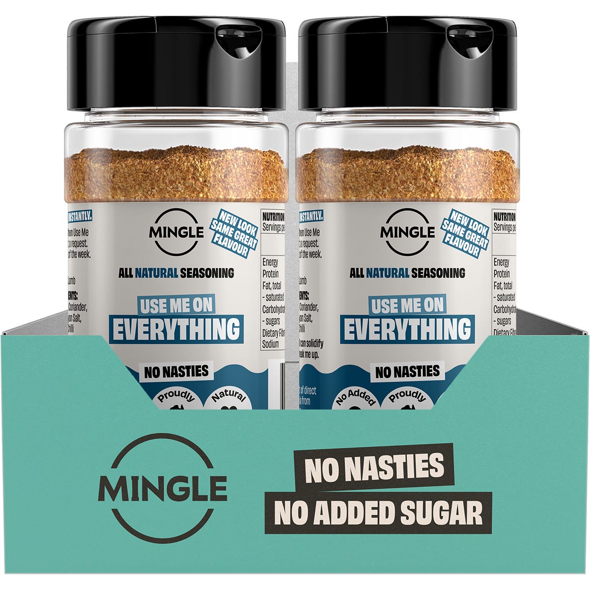 Mingle Natural Seasoning Blend Use Me On Everything 10x50g