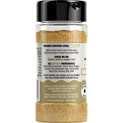 Mingle Natural Seasoning Blend Garlic & Herb 10x50g