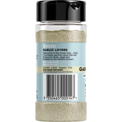 Mingle Natural Seasoning Blend Greek Garlic Lovers 10x45g