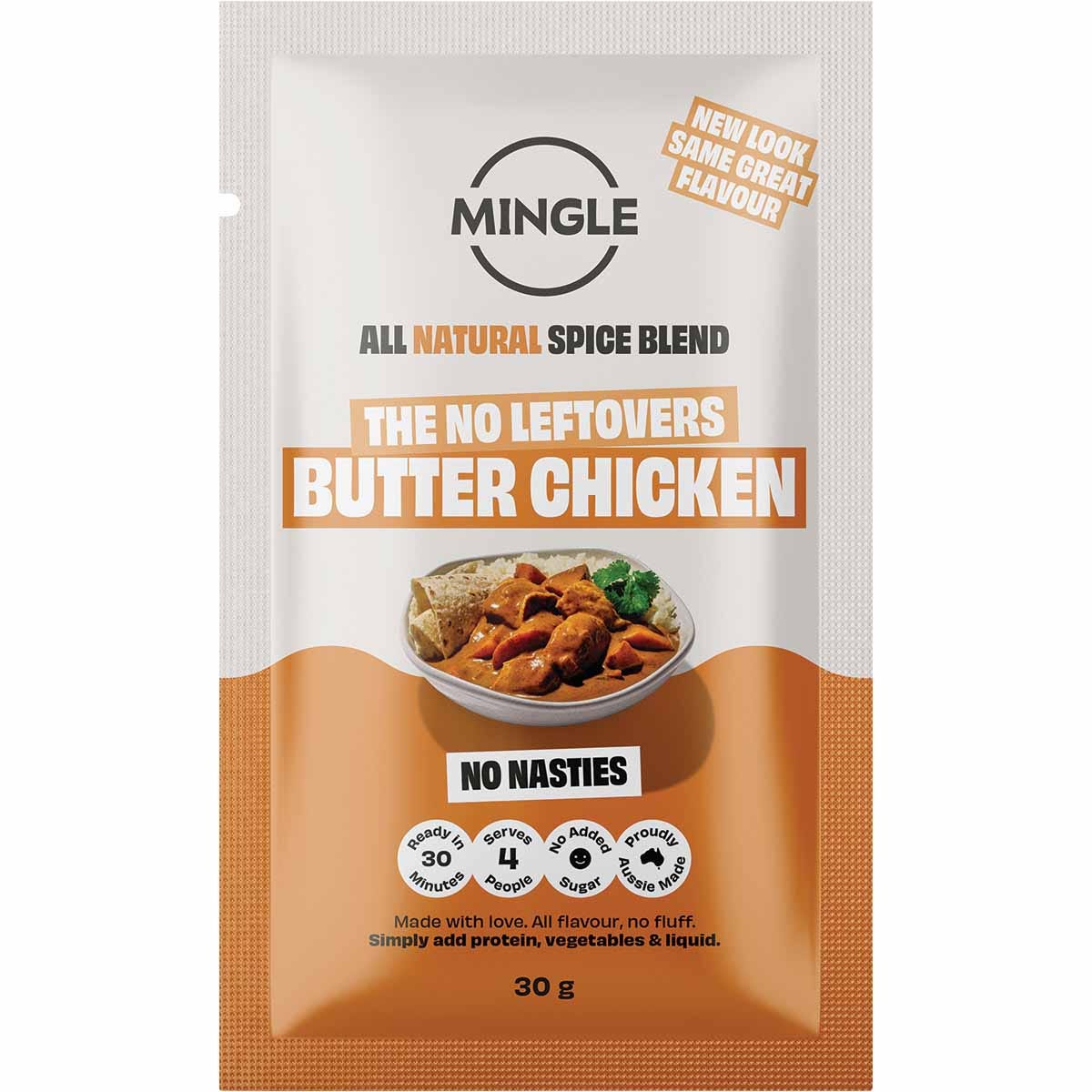 Mingle Natural Seasoning Blend Butter Chicken 12x30g