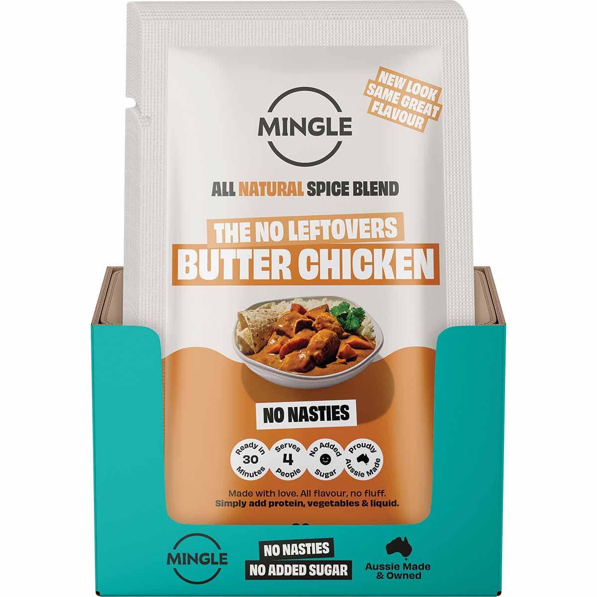 Mingle Natural Seasoning Blend Butter Chicken 12x30g