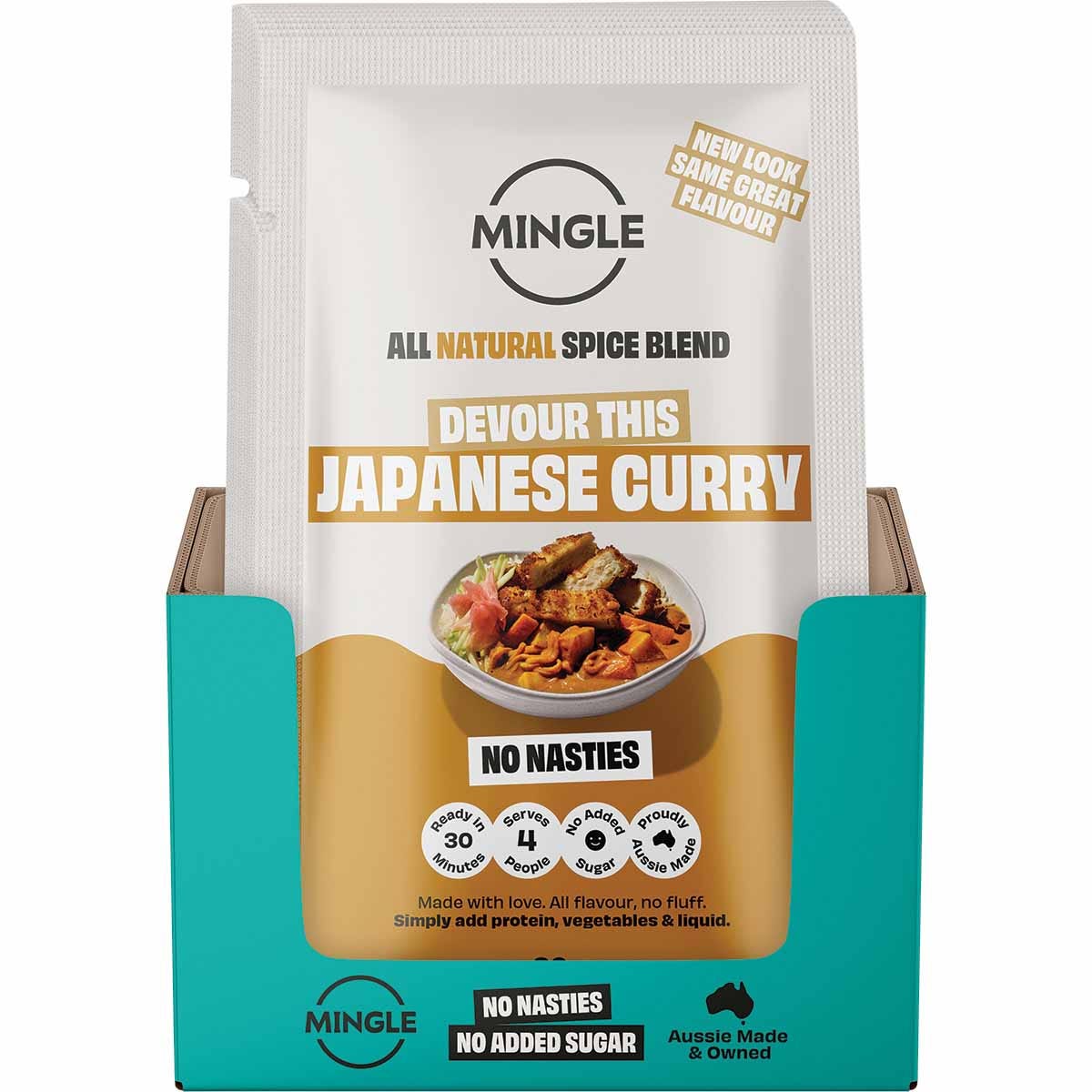 Mingle Natural Seasoning Blend Japanese Curry 12x30g