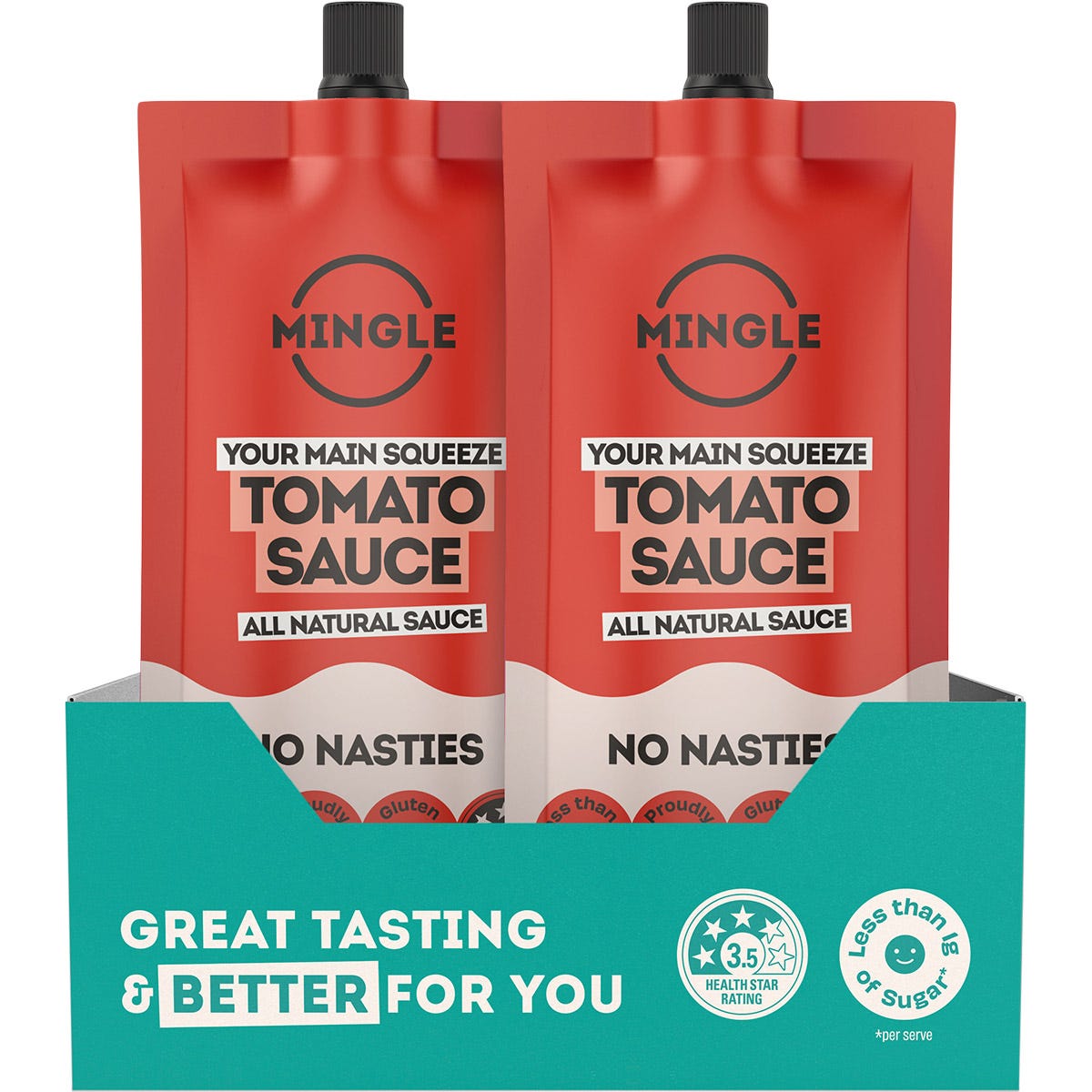 Mingle Your Main Squeeze Sauce Tomato 10x250g