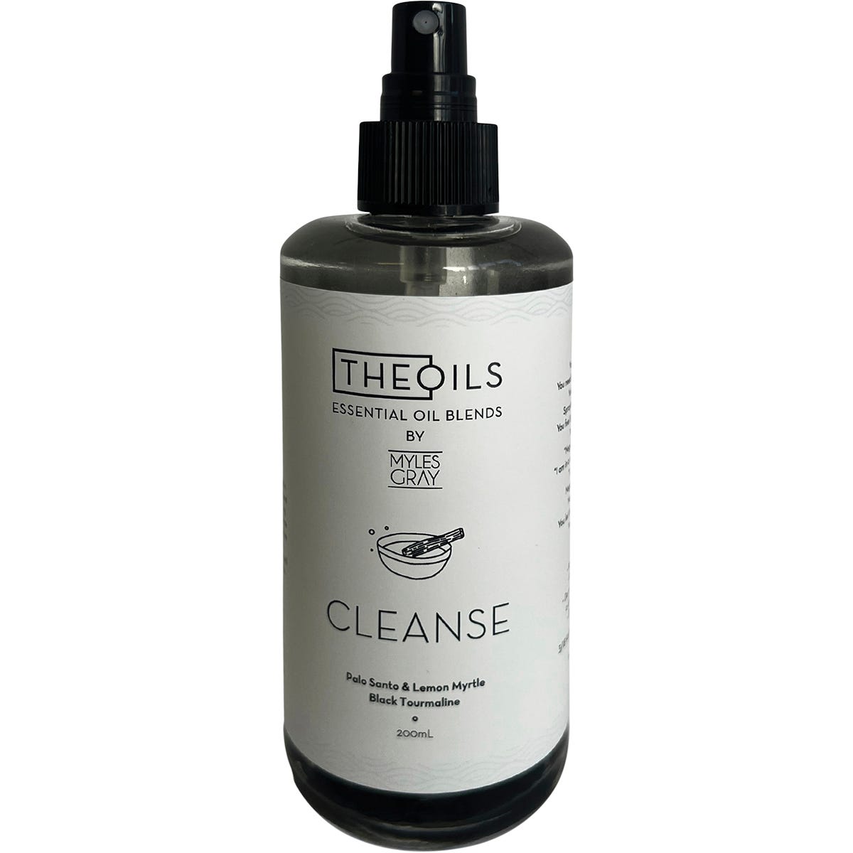 Myles Gray TheOils Room Spray Palo Santo & Lemon Myrtle 200ml