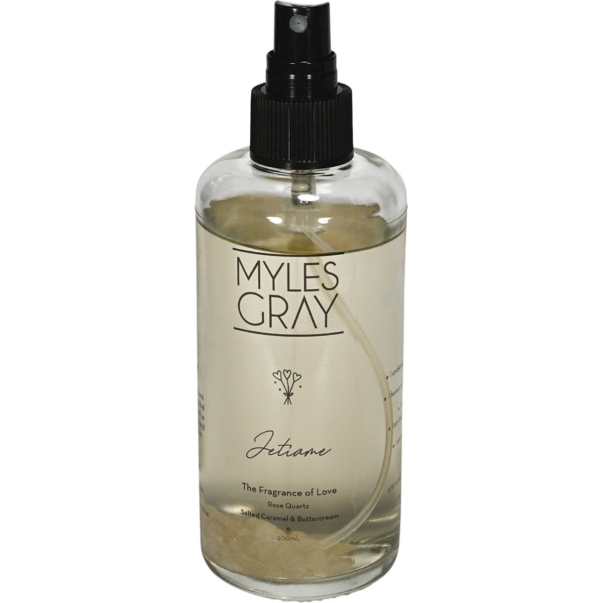 Myles Gray Crystal Infused Room Spray Salted Caramel 200ml