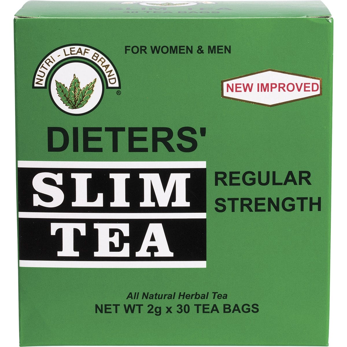 Nutri-Leaf Herbal Tea Bags Slim Tea Regular 30pk