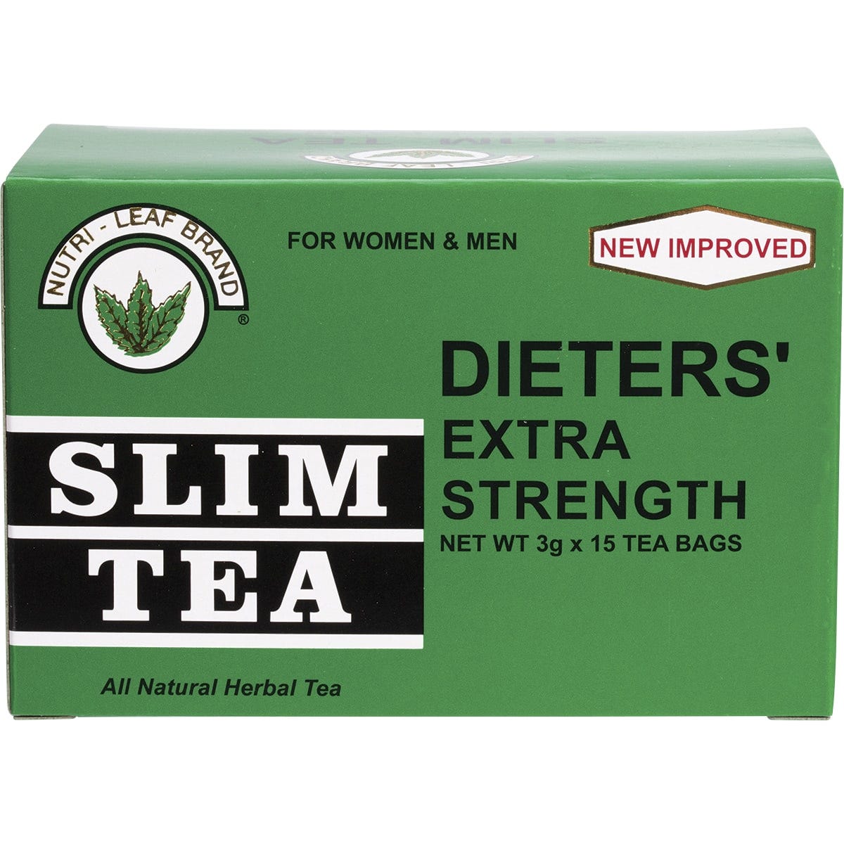 Nutri-Leaf Herbal Tea Bags Slim Tea Extra Strength 15pk