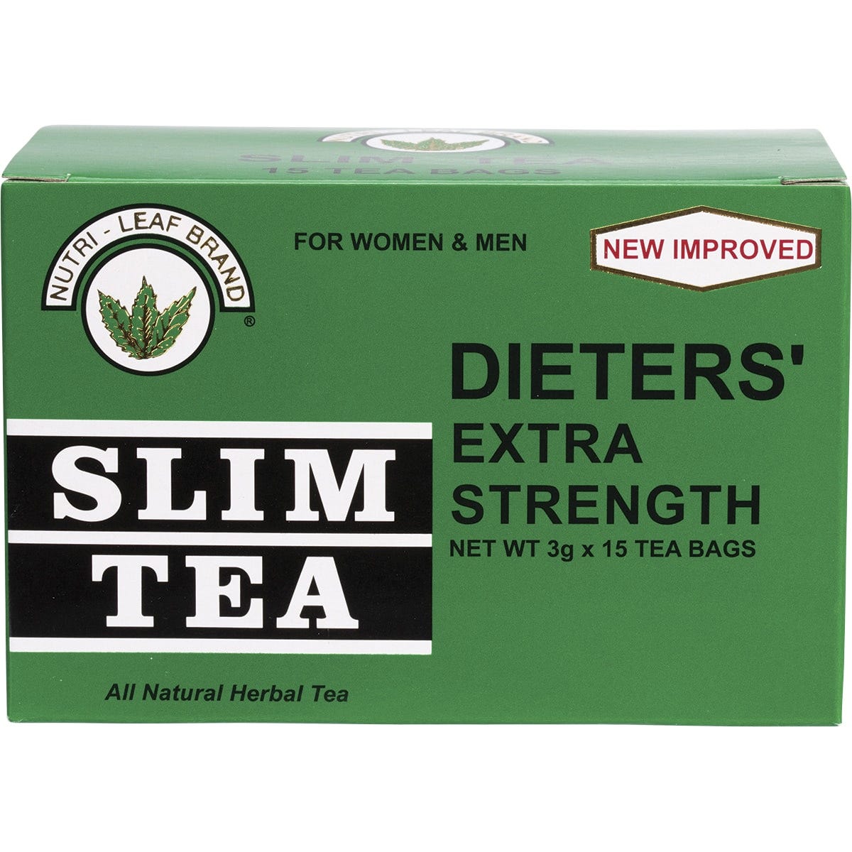 Nutri-Leaf Herbal Tea Bags Slim Tea Extra Strength 15pk