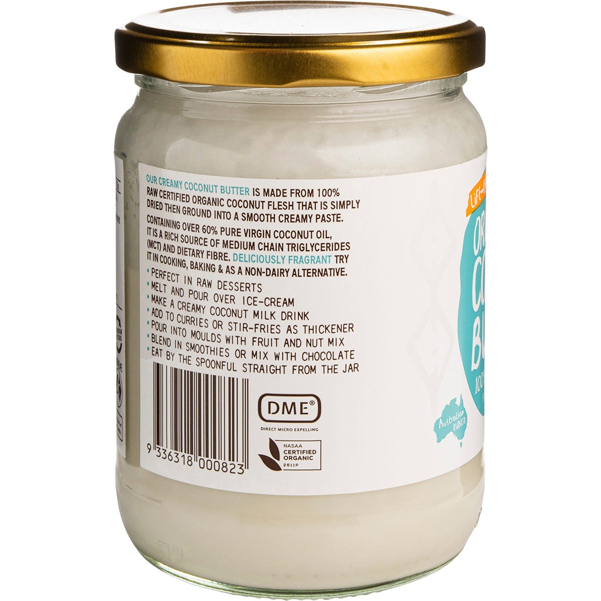 Niulife Coconut Butter 6x500g