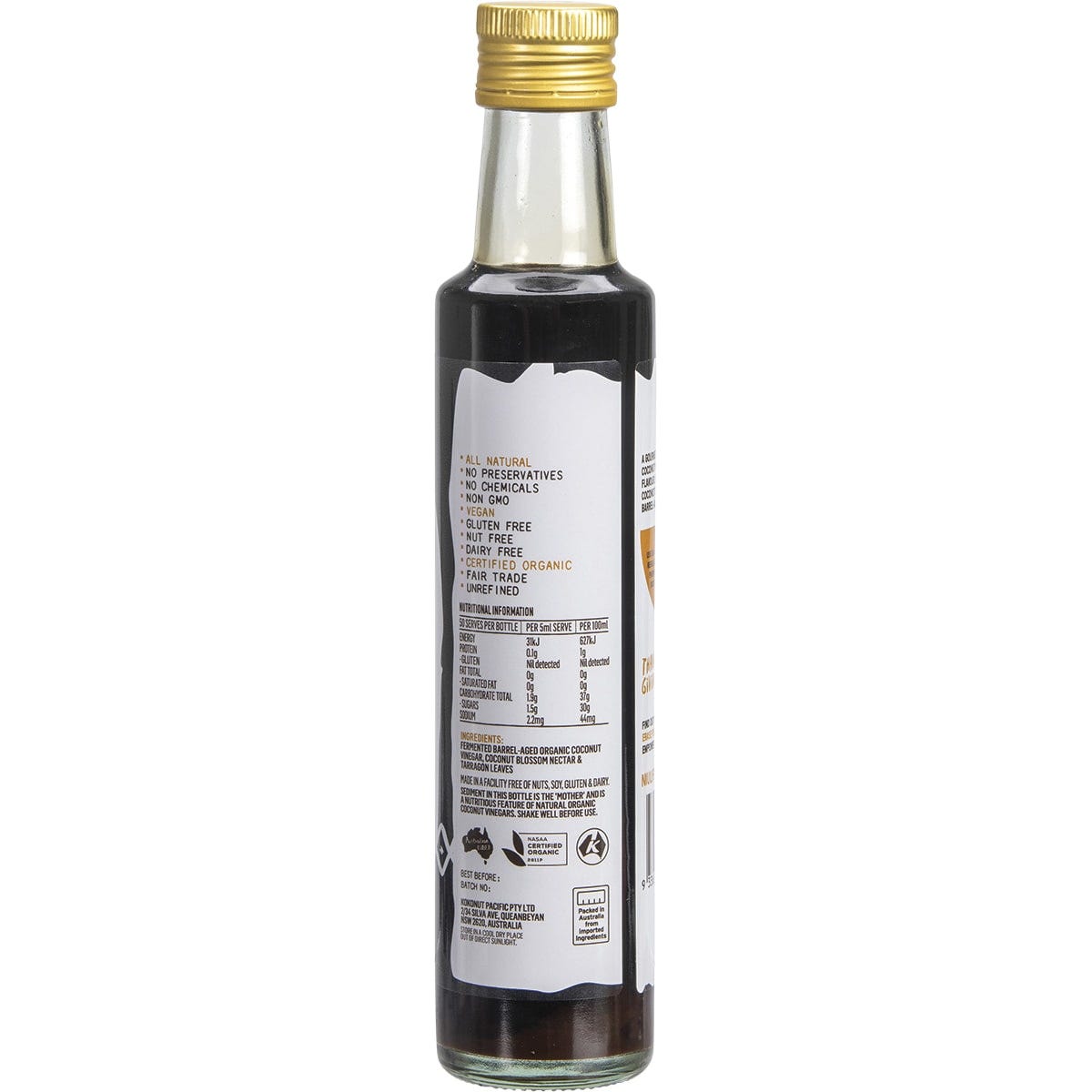 Niulife Coconut Balsamic Vinegar 6x250ml