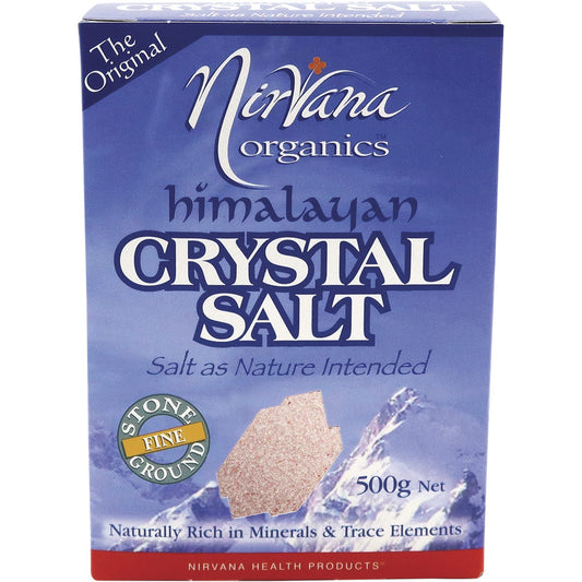 Nirvana Organics Himalayan Salt Fine 500g