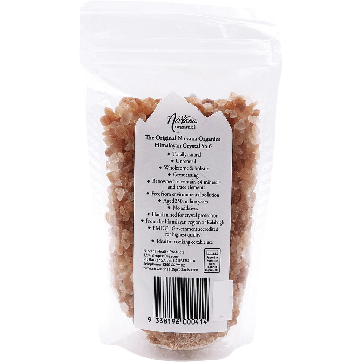 Nirvana Organics Himalayan Salt Granules 250g