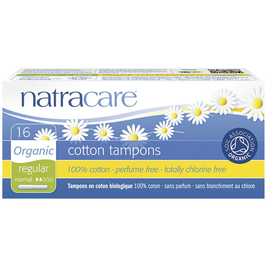 Natracare Tampons (Applicator) Regular 16pk