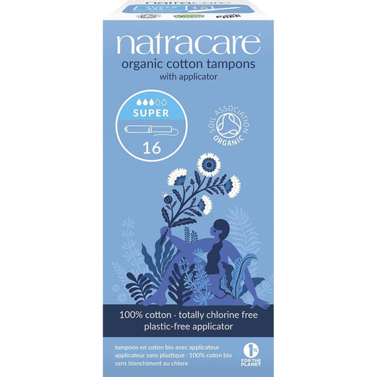 Natracare Tampons (Applicator) Super 16pk