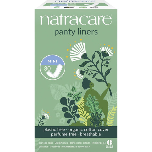 Natracare Panty Liners Mini 30pk