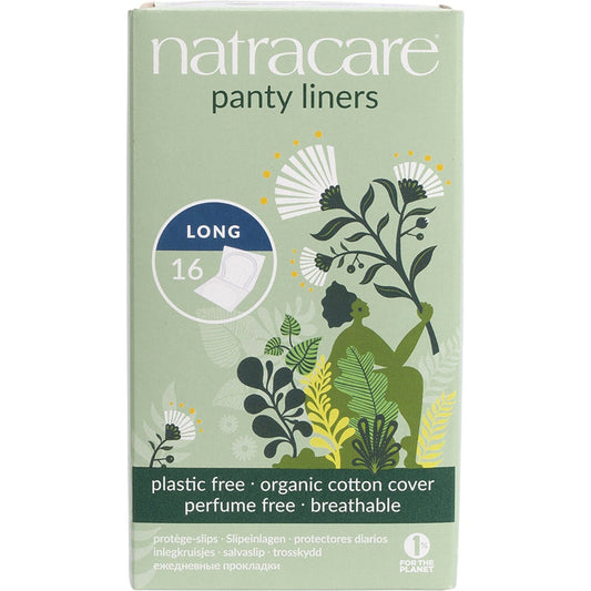 Natracare Panty Liners Long 16pk