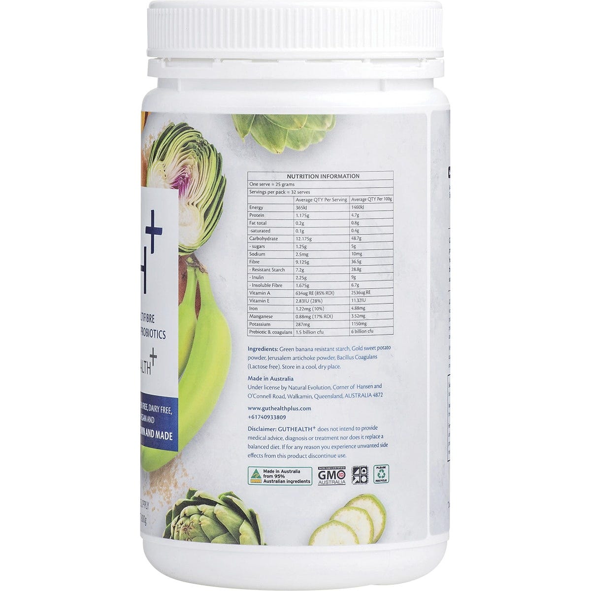 Natural Evolution GH+ Prebiotics + Probiotics 3-in-1 Multifibre 800g