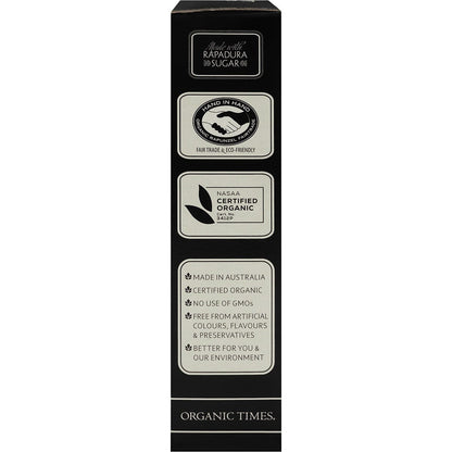 Organic Times Dark Chocolate Licorice 150g