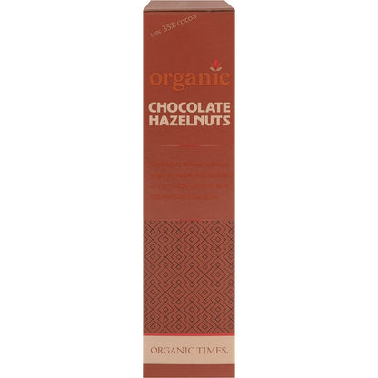 Organic Times Milk Chocolate Hazelnuts 150g