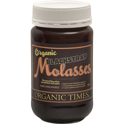 Organic Times Blackstrap Molasses 400g