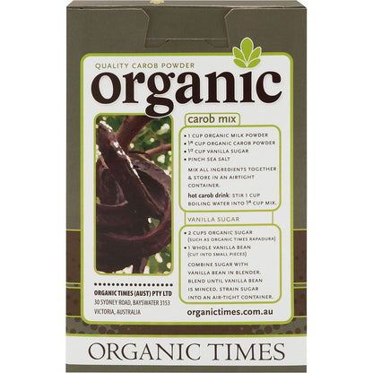 Organic Times Carob Powder 200g