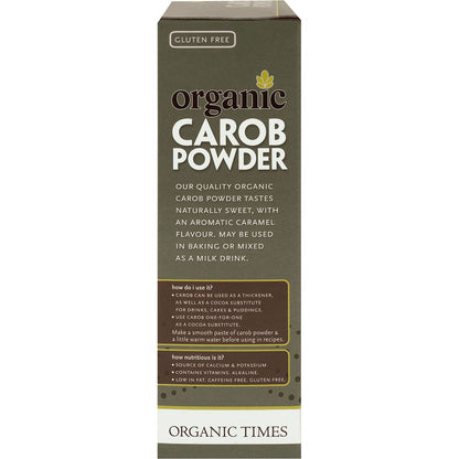 Organic Times Carob Powder 200g