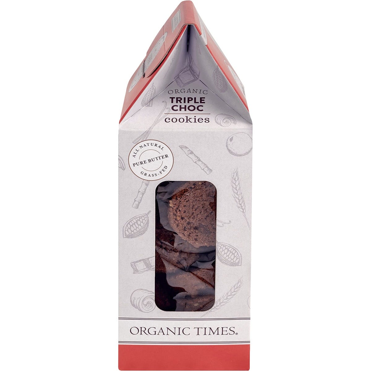 Organic Times Cookies Triple Choc Chip 150g