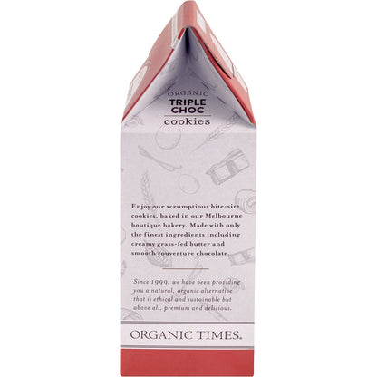 Organic Times Cookies Triple Choc Chip 150g