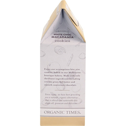 Organic Times Cookies White Choc Macadamia 150g