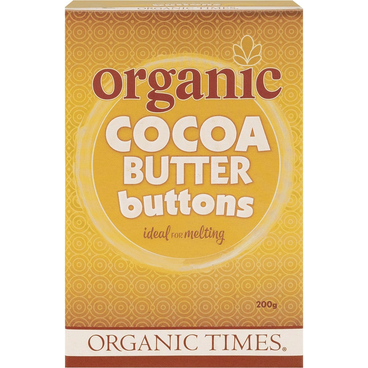 Organic Times Cocoa Butter Buttons 200g