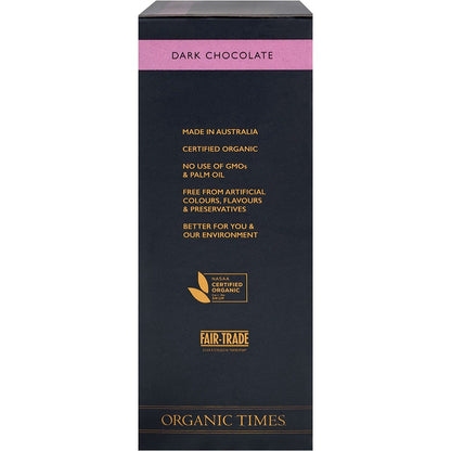 Organic Times Dark Chocolate Strawberries 100g