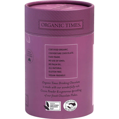 Organic Times Drinking Chocolate 200g