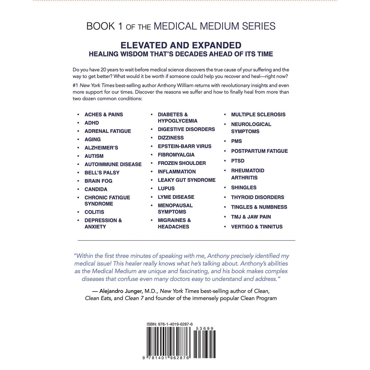 Book Medical Medium Revised & Expanded By A. William