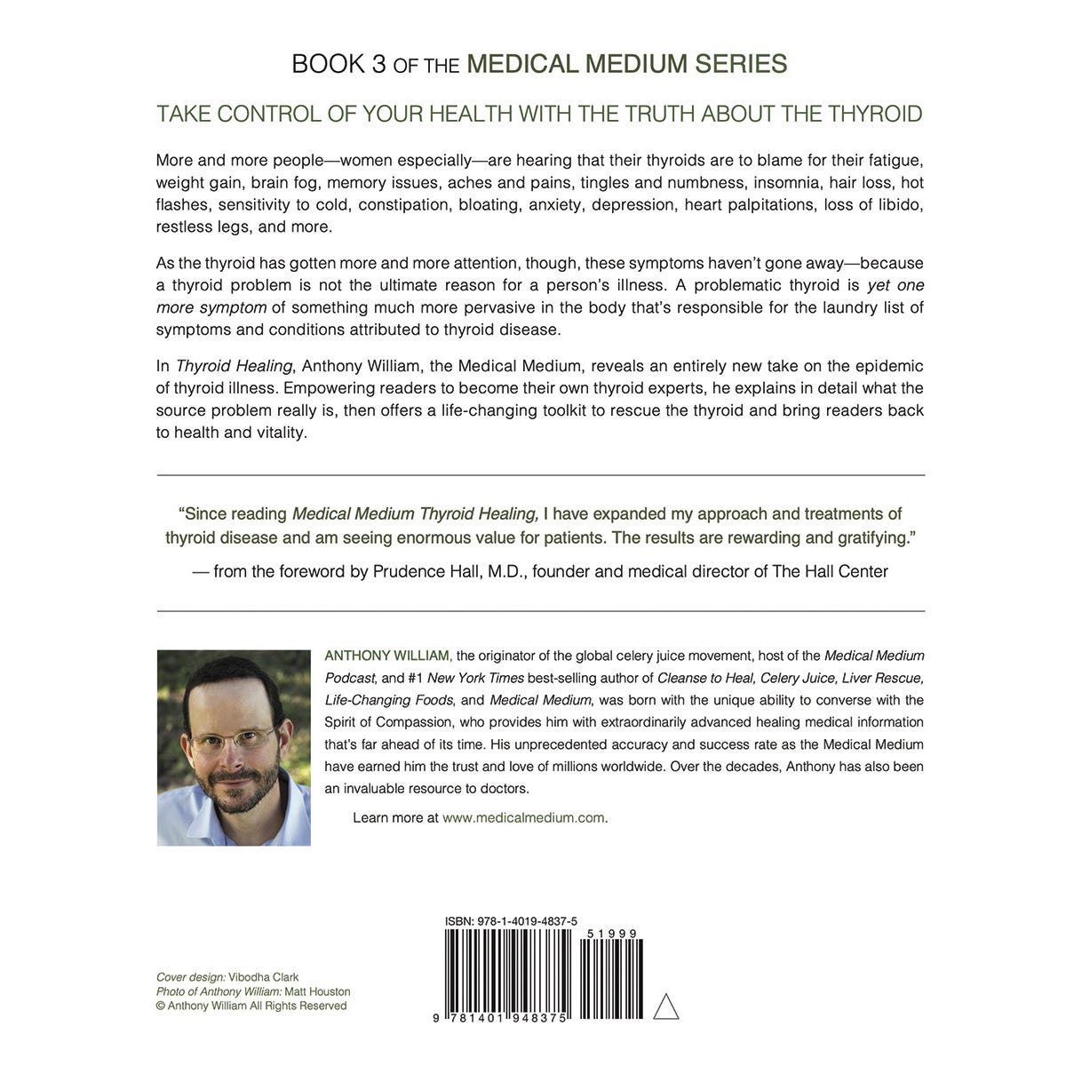 Book Medical Medium Thyroid Healing By Anthony William